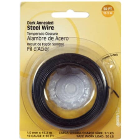 Hillman 123122 100 ft. Dark Annealed Wire, 24 Gauge HI573429